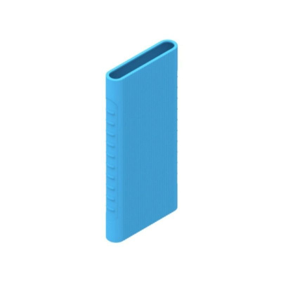 Чехол силиконовый для Xiaomi Power Bank 3 20000 mAh (голубой)