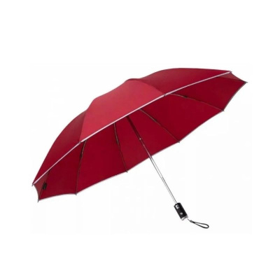 Зонт Zuodu Automatic Umbrella Led Red